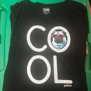 Justice tee shirt